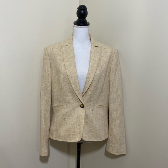 Anne Klein Jackets & Coats Anne Klein Womans Blazer Silk Blend